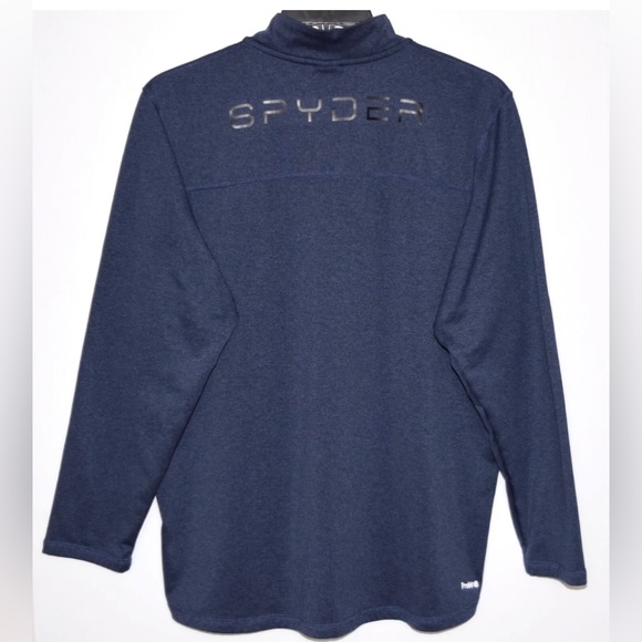 NEW MENS SPYDER ACTIVE 1/4 ZIP TOP! HIGH PERFORMANCE! SPYDER 1/4 ZIP Size L - Picture 5 of 8